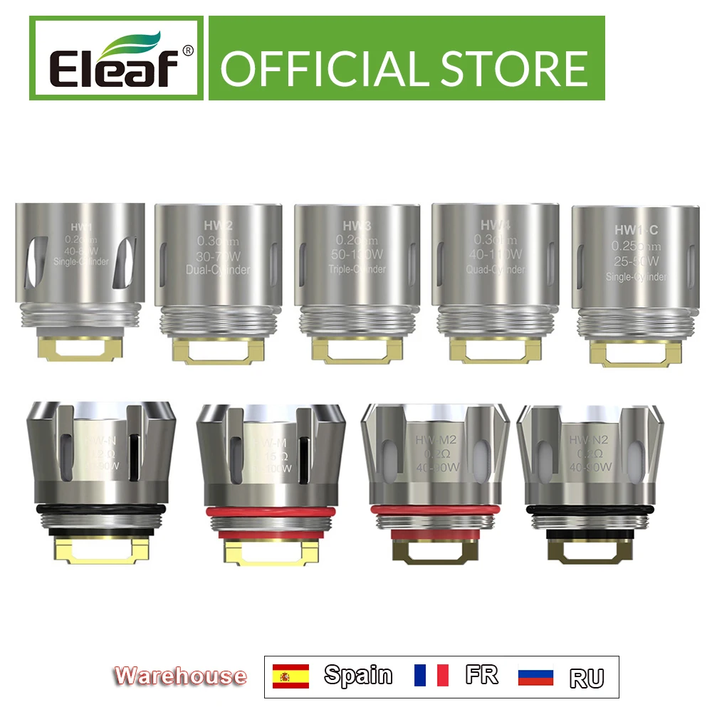 Электронная сигарета Eleaf HW Coil HW1/HW2/HW3/HW4|Испарители для электронных сигарет| |