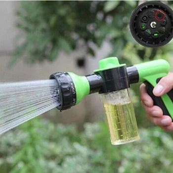 

New Water Gun Hose Nozzle Car Wash Garden Watering Spray High Pressure Plant Sprinkler Irrigation Tool