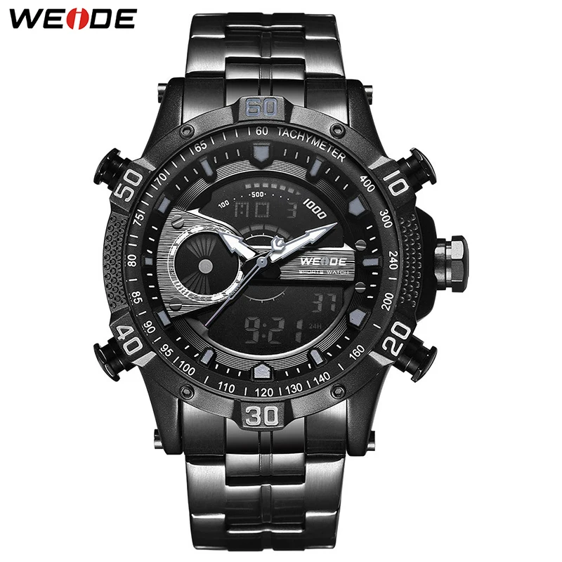 WEIDE мужские часы цифровые спортивные с будильником календарем хронографом