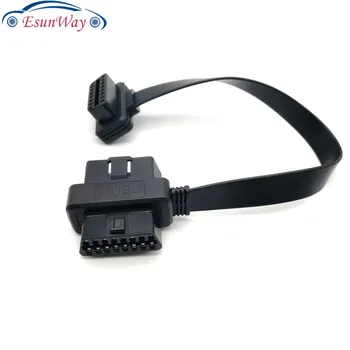 

OBD2 Extension Cable 2 In 1 16Pin Female To Male/Female Extension Connector