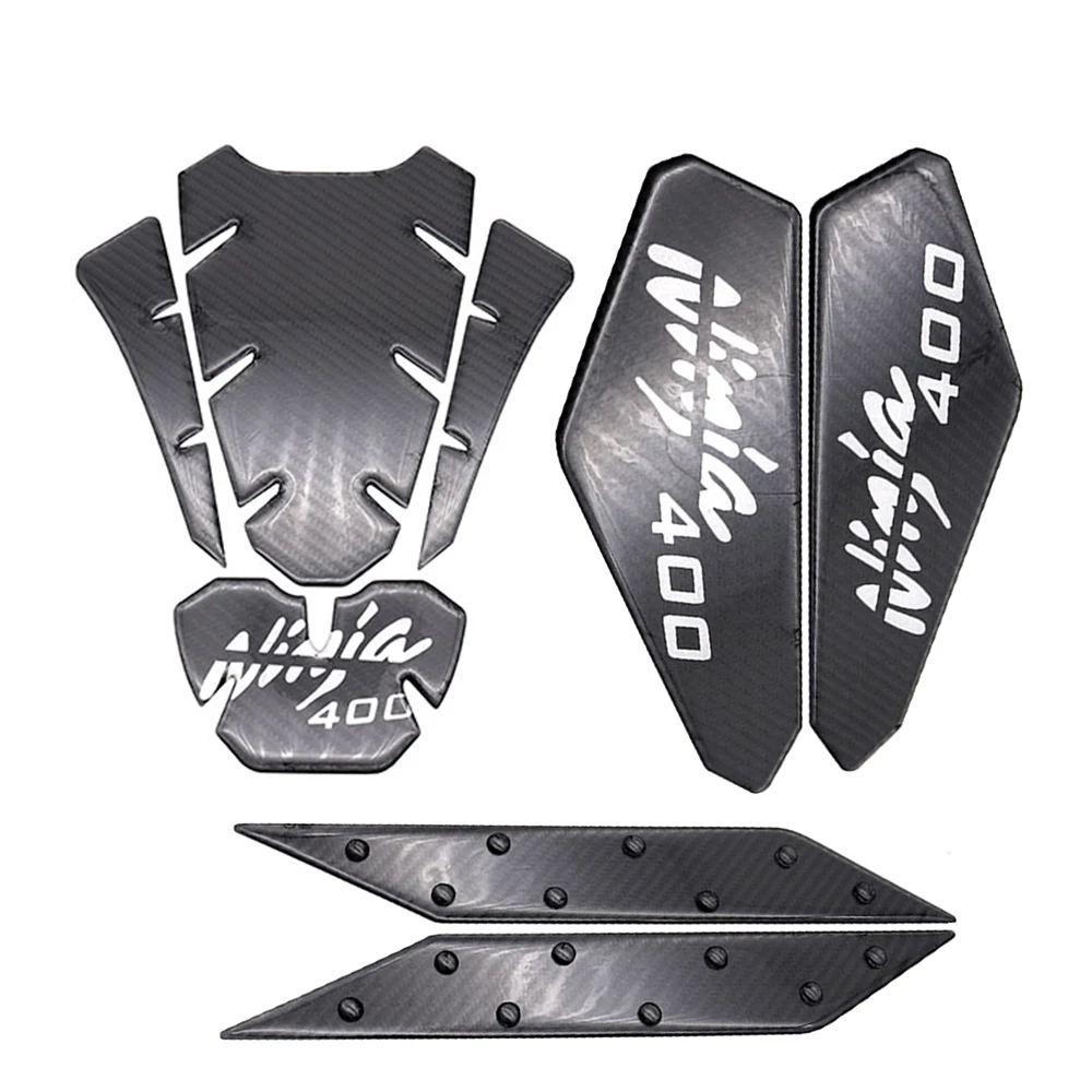 

For Kawasaki Ninja 400 Motorcycle fuel tank anti-slip side stickers Decal motorbike rubber tank pad racing sticker accessories