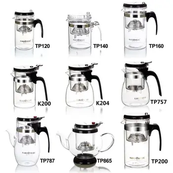 

Various Kamjove Heat Resistant Glass Kungfu Teapot PiaoYi Bei Convenient Teacup
