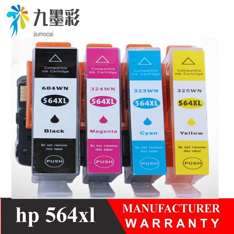 Совместимый 564 чернильный картридж для hp 564XL для hp 564 Photosmart 5510/5511/5512/5514/5515/5520/5522/5525/6510/6512/6515/принтер