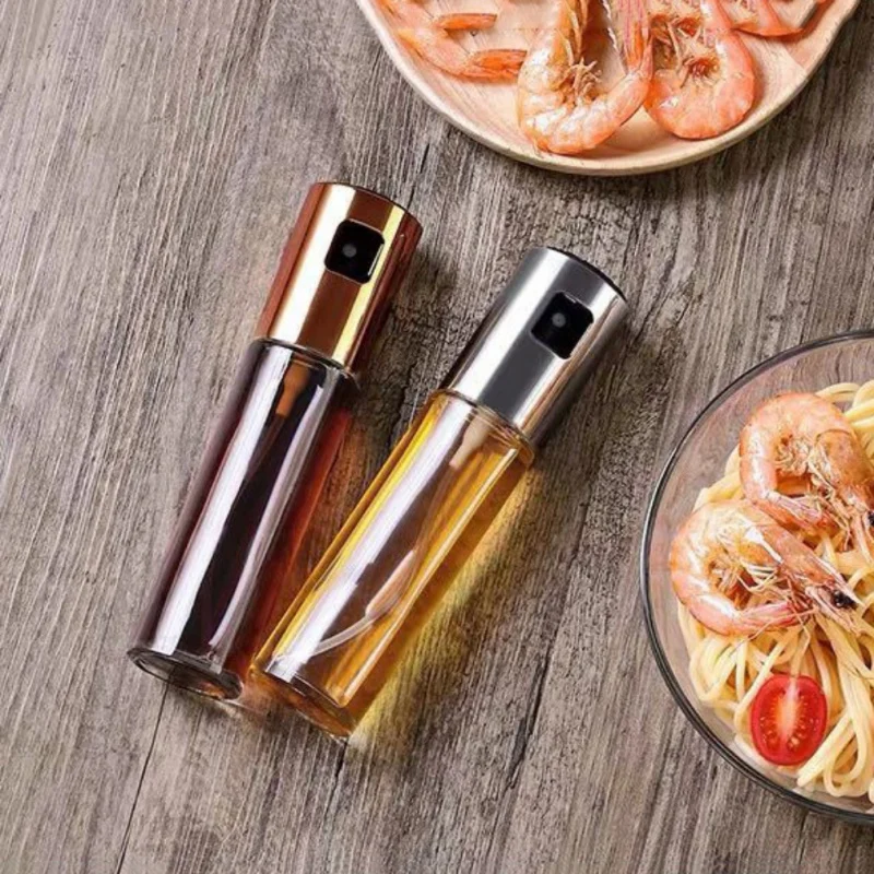 BBQ Olive Oil Spray Bottle Baking Oil Vinegar Spray Bottles Water Pump Gravy Boats Grill BBQ Sprayer BBQ Kitchen Tools Access