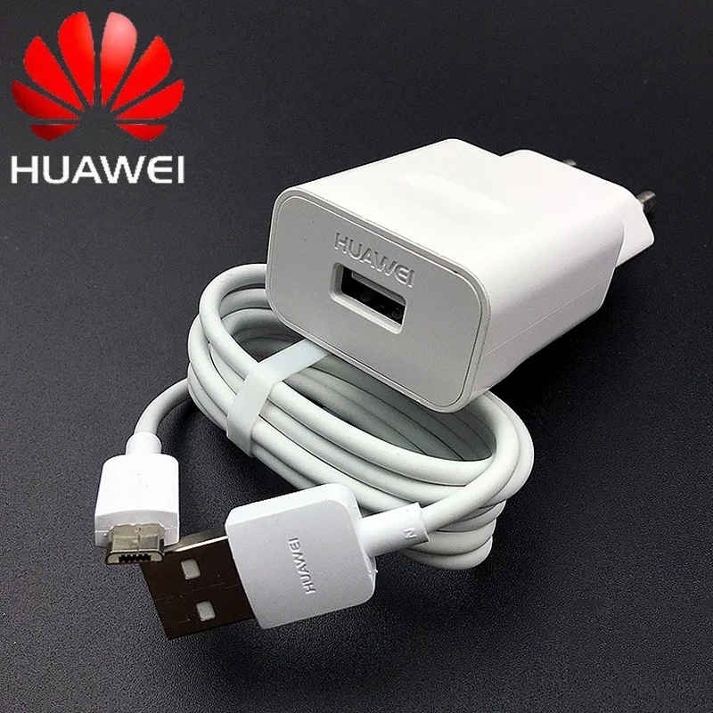 huawei 5V2A зарядное устройство ЕС Быстрая Зарядка адаптер питания usb микро кабель для p9 8 lite honor 8x 7x y6 y7 y9 p smart z