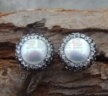 

E011213 12MM Pearl Earrings 925 Silver Stud