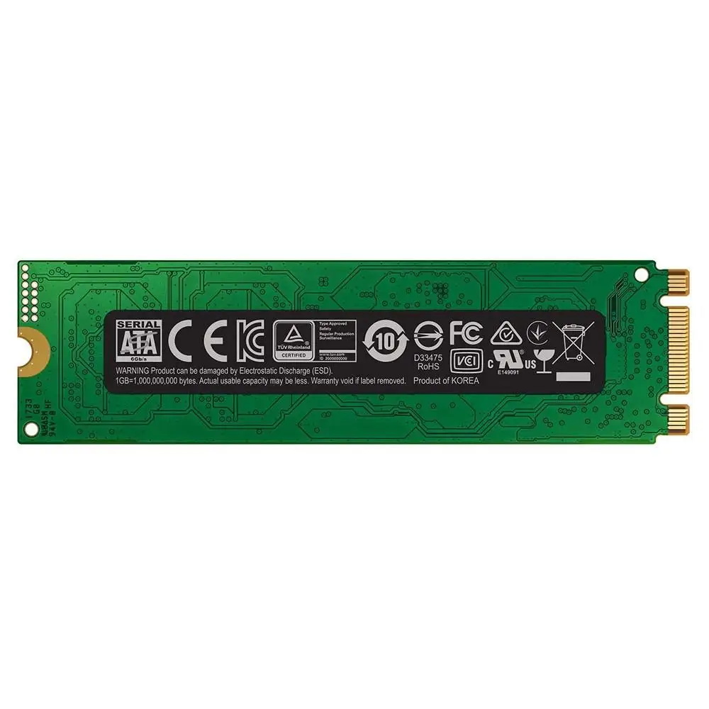Samsung 860 EVO M.2 внутренний SSD 250 ГБ 500 1 ТБ SATA3 Интерфейс Max Скорость 550 МБ/с. твердотельный накопитель