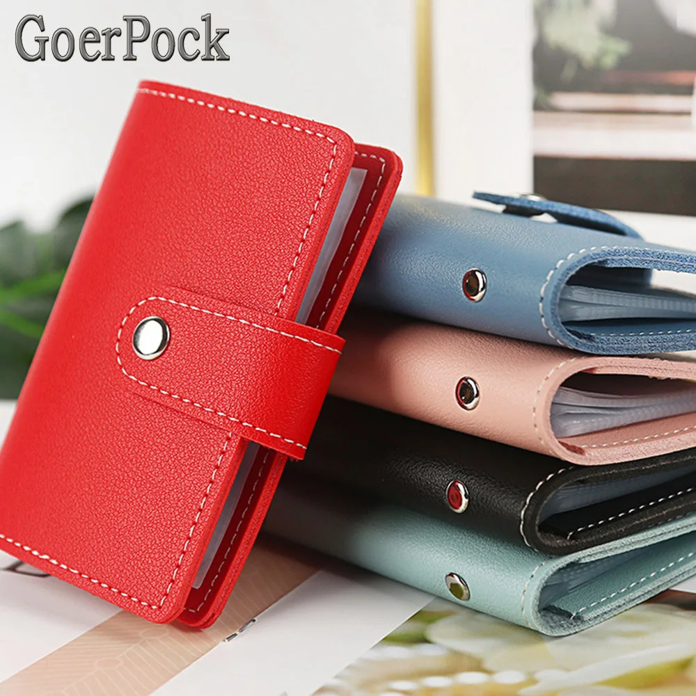 Unisex Business Card Holder Credit Card Case ID Bag Men Women Clutch Organizer Wallet Driver's License Slot wallet card holder card holder credit card holder business card holder