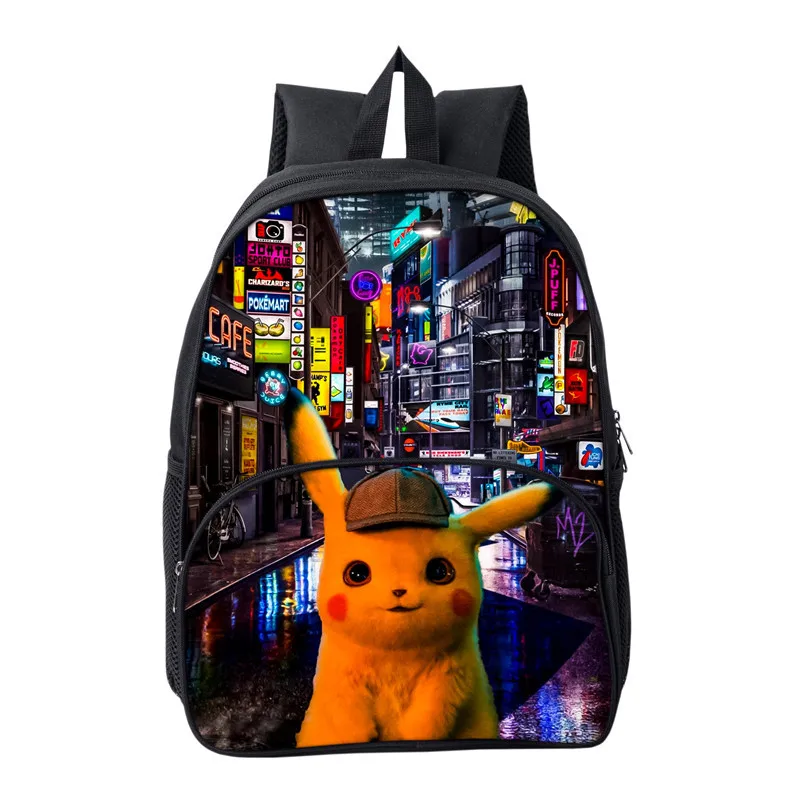 Аниме сумка Mochila рюкзак Pokemon дети для подростков мультфильм девочка дети обратно школьные сумки ноутбук рюкзак Пикачу - Цвет: 24