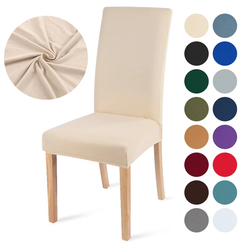 Stretch Spandex Removable Dining Room Chair Covers Slipcover Living Room Home Party Wedding