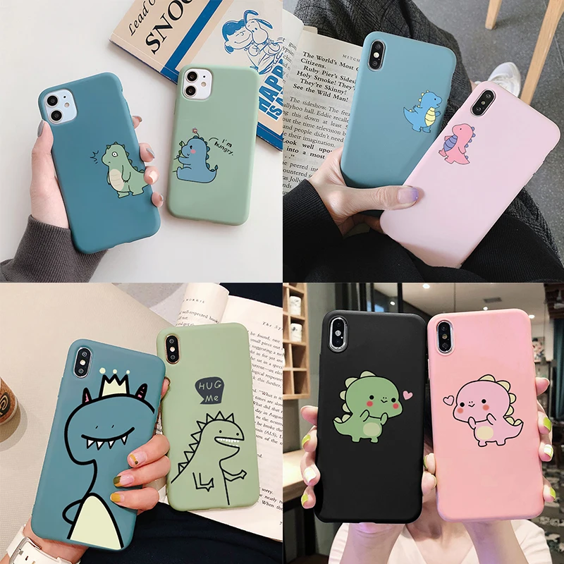 Чехол с рисунком динозавра для Xiaomi Redmi Note 9 9S 10 8 8T S 7 5 6 Mi 11 10T Lite Pro Poco F3 M3 X3 9C NFC 9A чехол
