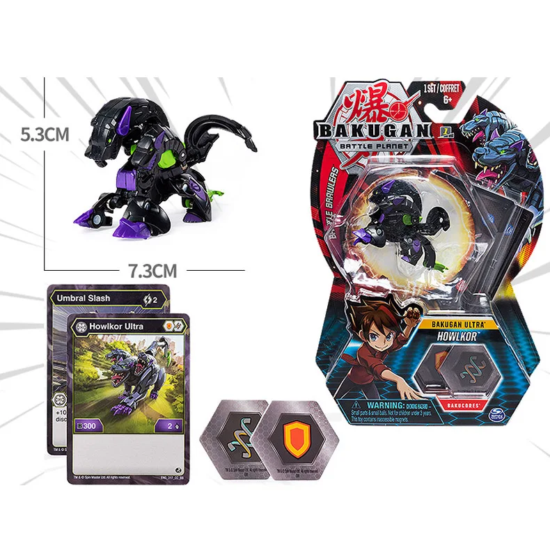 Оригинальная игрушка Takara Tomy BAKUGAN Battle Planet Dragonid Ball Arean Brawlers стартовый пакет Spining Top Game для мальчика Рождественский подарок - Цвет: 3746