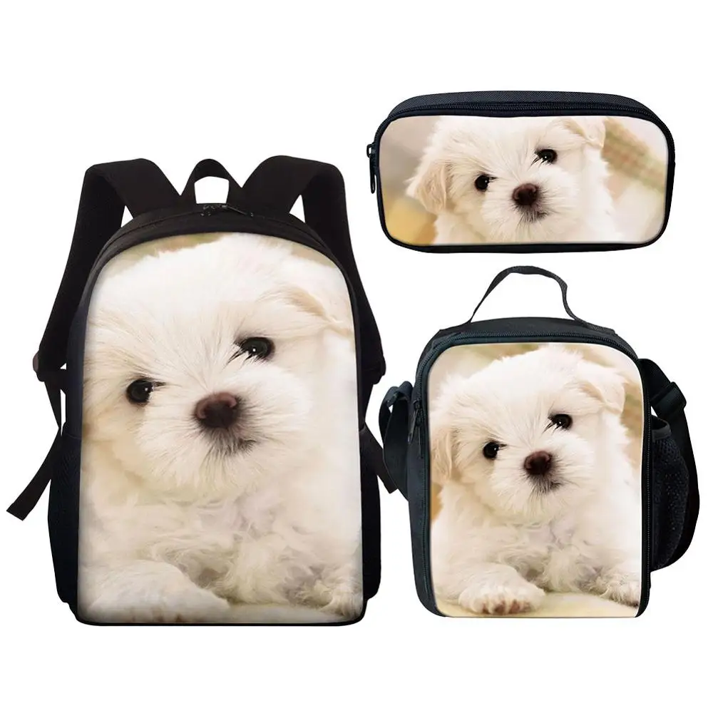 puppy book bags