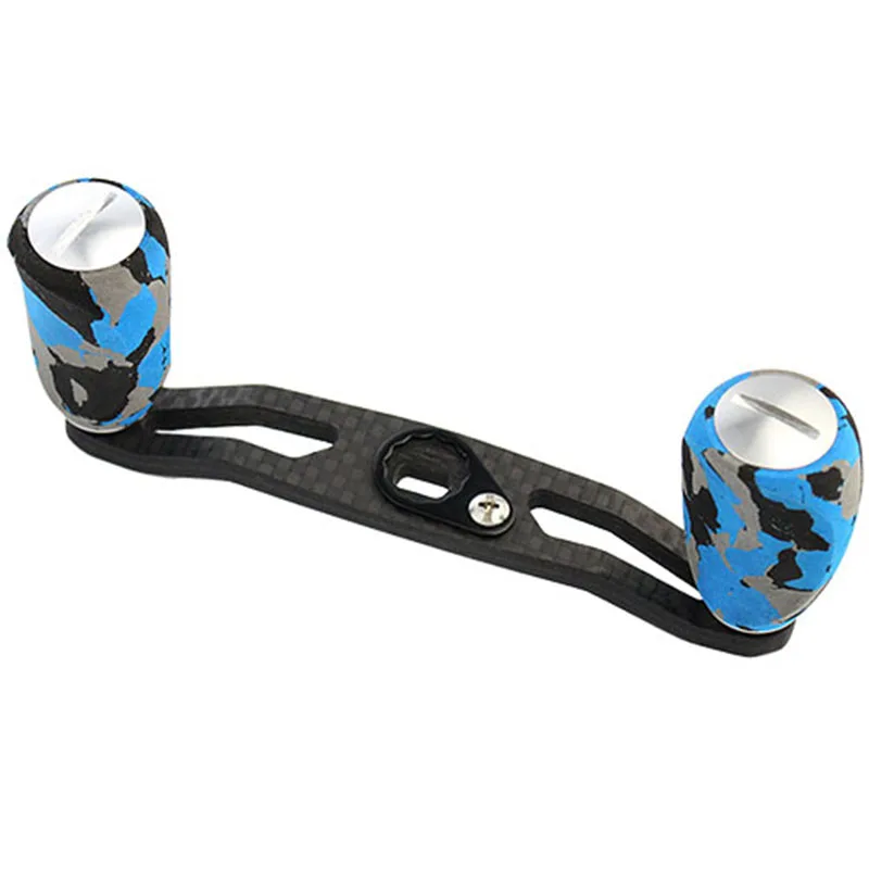 

2018 EKFan High Quality 105mm 8*5mm Hole Camouflage Series Carbon Fiber Fishing Reel Handle EVA Knob