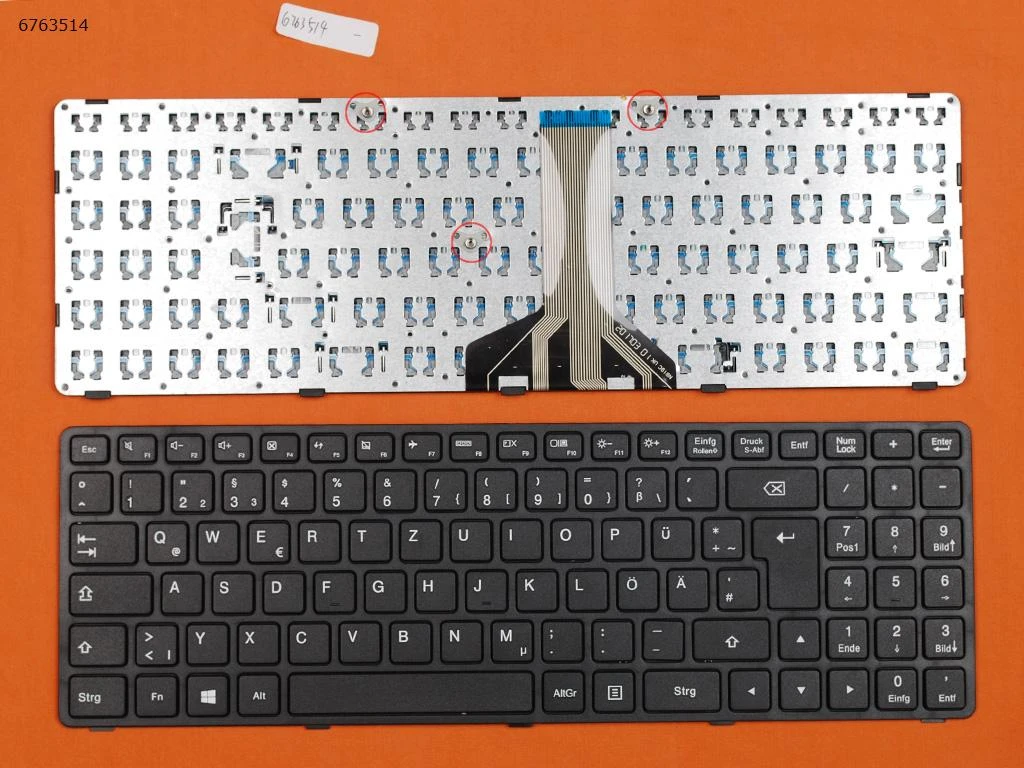 German Qwertz New Replacement Keyboard For Lenovo Ideapad 100 15ibd B50 50 Laptop No Frame Replacement Keyboards Aliexpress