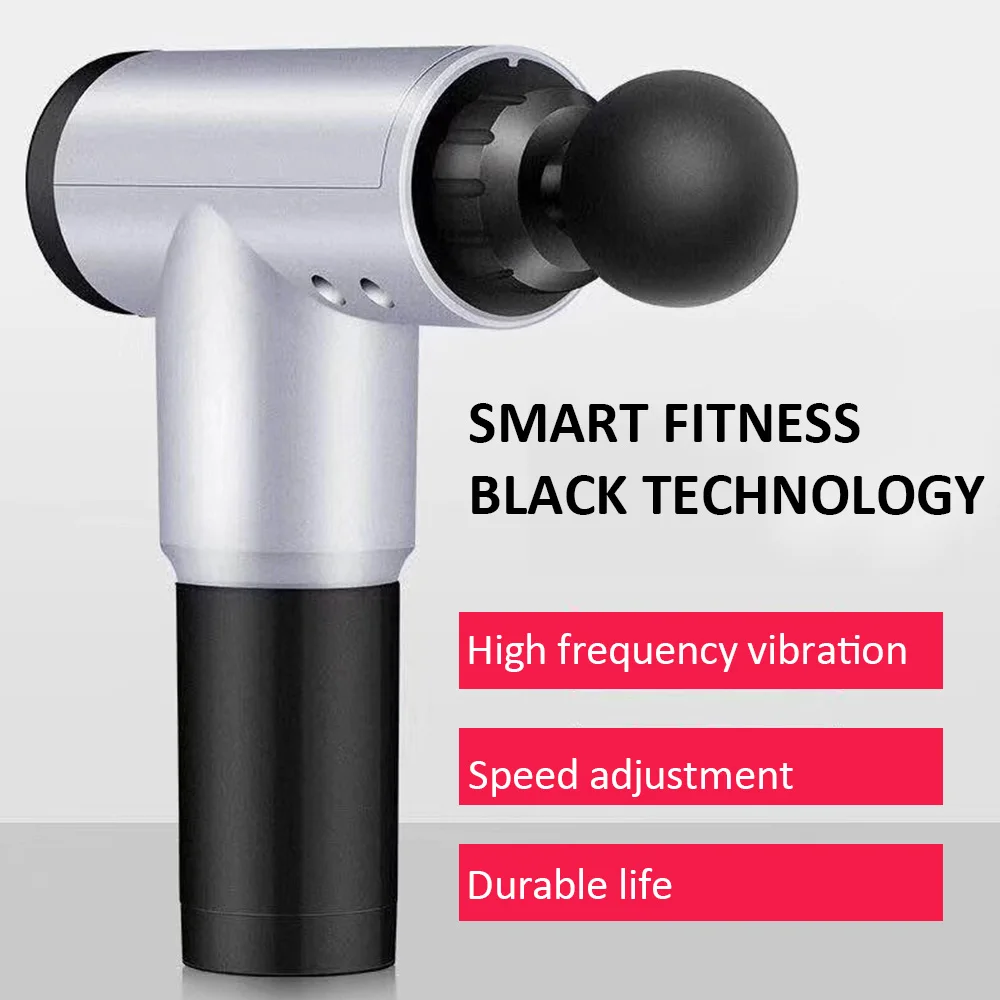 

Electric Muscle Massage Gun Deep Muscle Fascia Tissue Massager Therapy Gun Exercising Muscle Pain Relief hypervolt Theragun