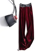 Женские свободные одноцветные спортивные штаны для отдыха, модные длинные спортивные штаны со средней талией, женские штаны для бега на открытом воздухе для