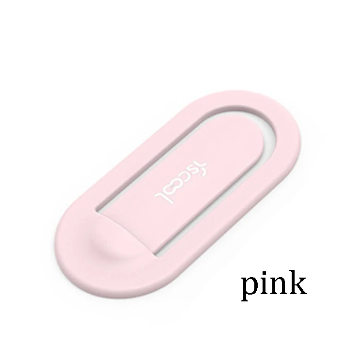 Pink Универсальный палец кольцо держатель силиконовый телефон кольцо автомобильный держатель Мобильный Зажим для телефона вентиляционное отверстие выход подставка для автомобиля умная задняя наклейка - Цвет: Pink