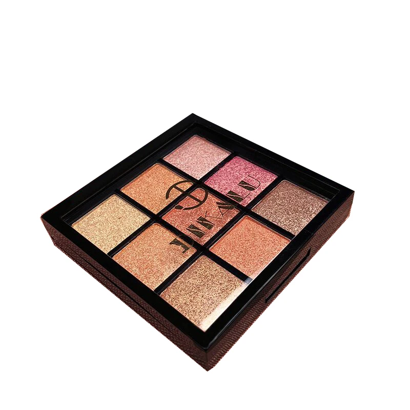 Очаровательные матовые тени для век Палитра пигментированные мерцающие блестящие тени для век Пудра хайлайтер Красота Косметика телесные тени для век комплект