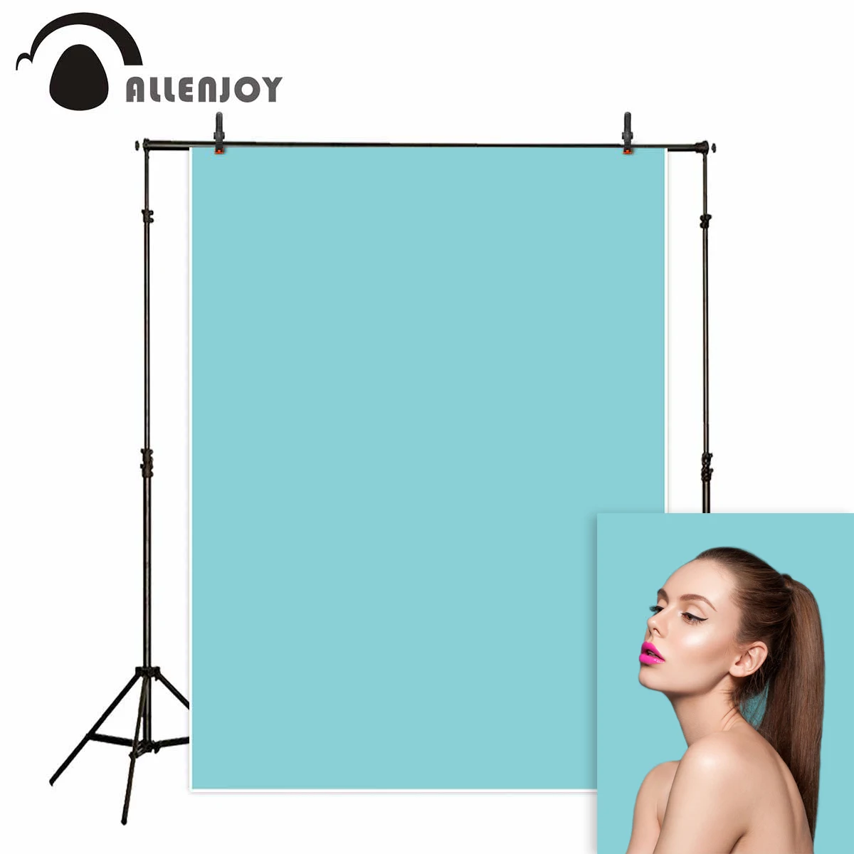 Allenjoy синий фон для фотосъемки абстрактный Гладкий однотонный фотостудии Фотофон