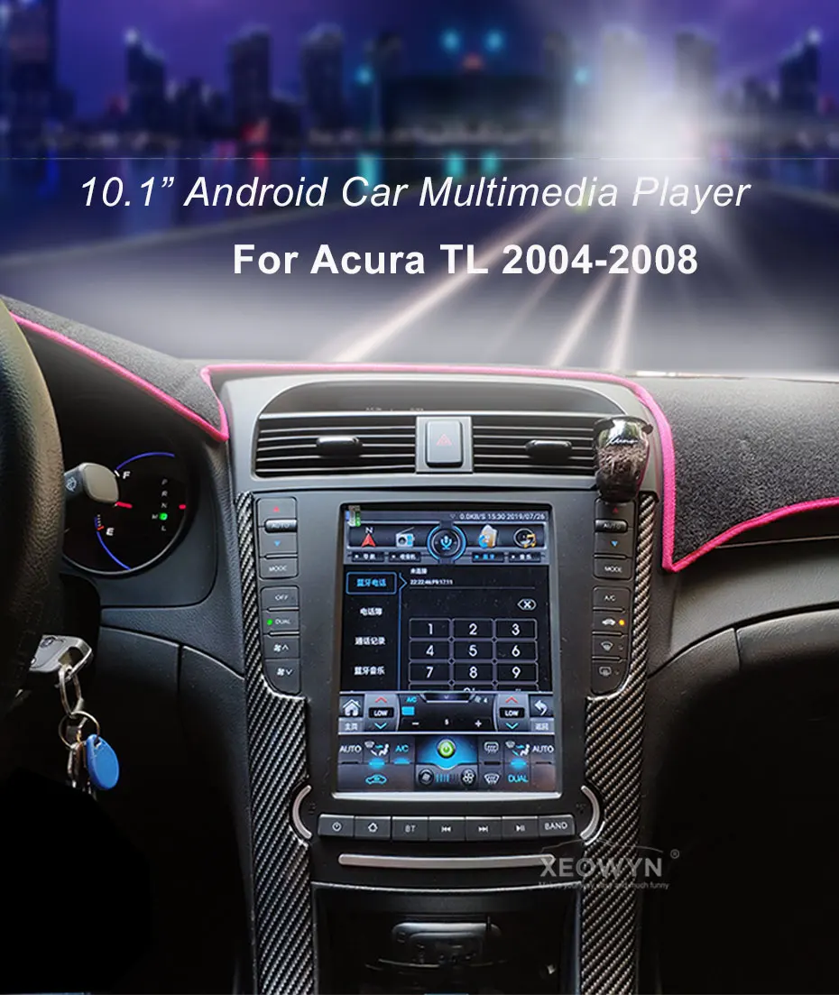 Android 8,1 ROM32GB Восьмиядерный для Acura TL 2004-2008 автомобильный Радио gps навигатор плеер радио мультимедиа