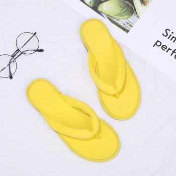 

2020 Women Slippers Beach Flip Flops Sandals Slip On Slides Indoor Home Slipper Women Flat Casual Shoes Female Drop Shipping