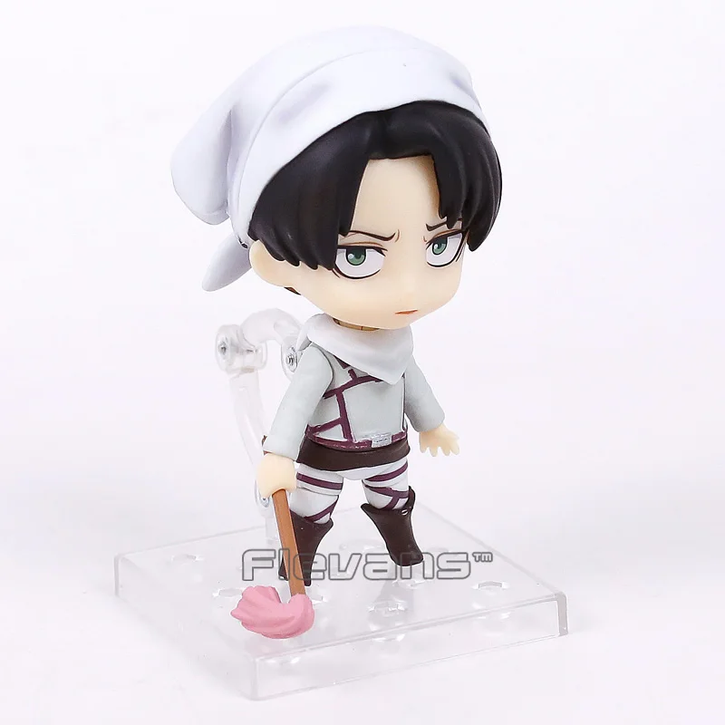 Атака на Титанов Levi Ackerman HeichovLevi Cleaning Ver. 417 Nendoroid ПВХ фигурка кукла игрушка