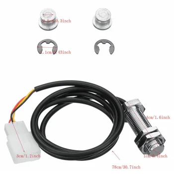 

Motorcycle Speedometer Odometer Tachometer Waterproof Sensor Cable Parts