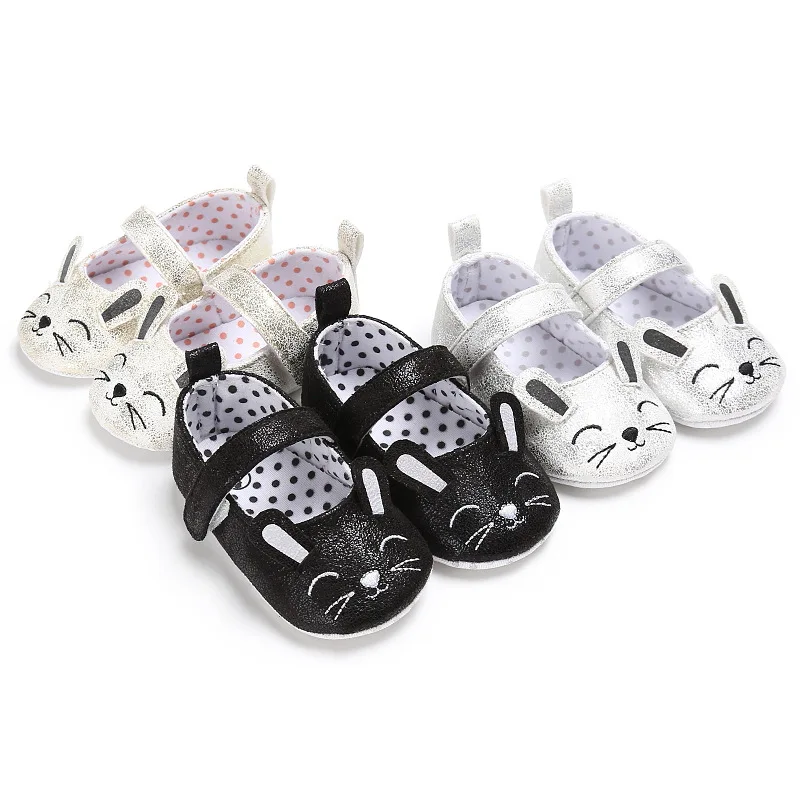 

Haiya Spring And Autumn 0-1-Year-Old Baby Girls Cartoon Avatar Princess Shoes Soft Bottom Babies' Toddler Shoes Support One's