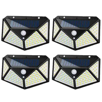 

4pcs Solar Sensor Lamp Yard Light Convenient Lighting Tool Outside Solar Light