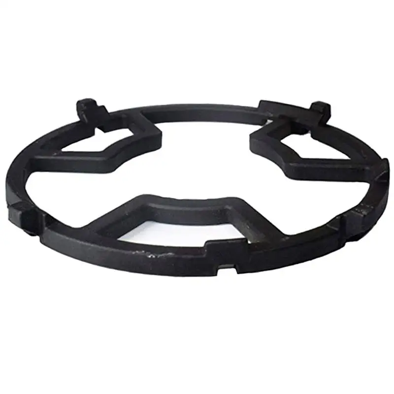 Non Slip Black Cast Iron Stove Trivets For Kitchen Wok Support Ring Cooktop Range Pan Holder Stand Rack Milk Pot Holder#20 | Дом и сад