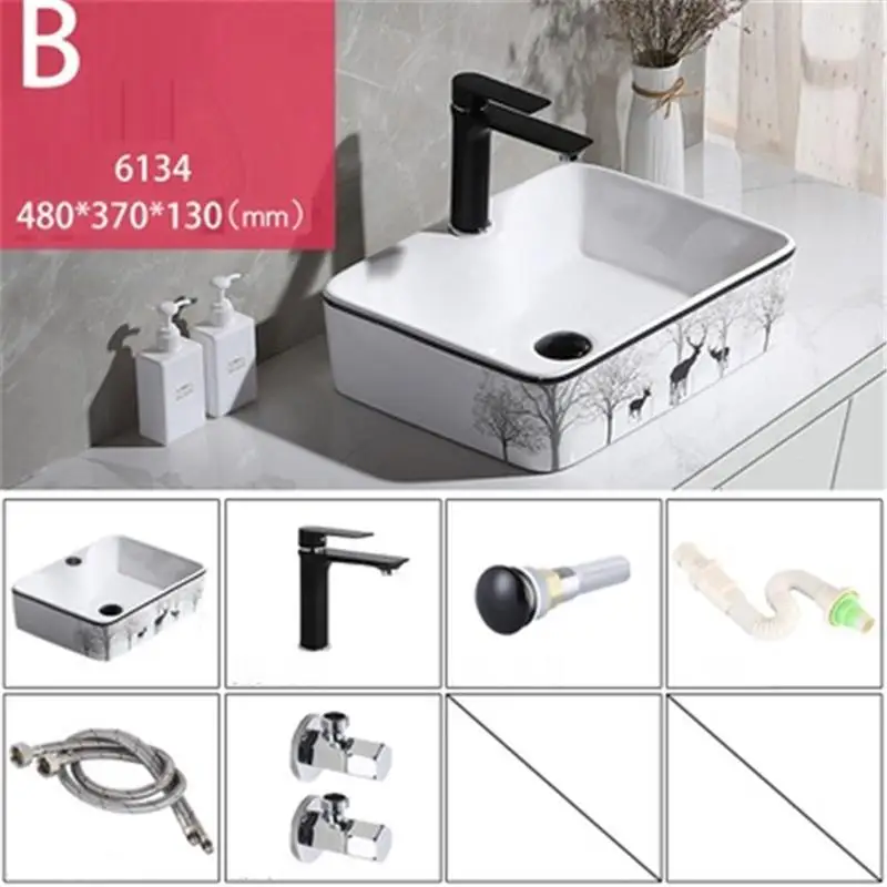 Version T Bassin черный бассейн для ванной комнаты Lavatorio Banyo Bacia De Lavagem Lavandino Lavabo Cuba Banheiro умывальник для ванной комнаты - Цвет: Version T