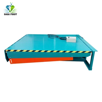 

Warehouse Hydraulic Truck Container Adjustable Loading Telescoping Dock Ramp Leveler Stationary Fixed