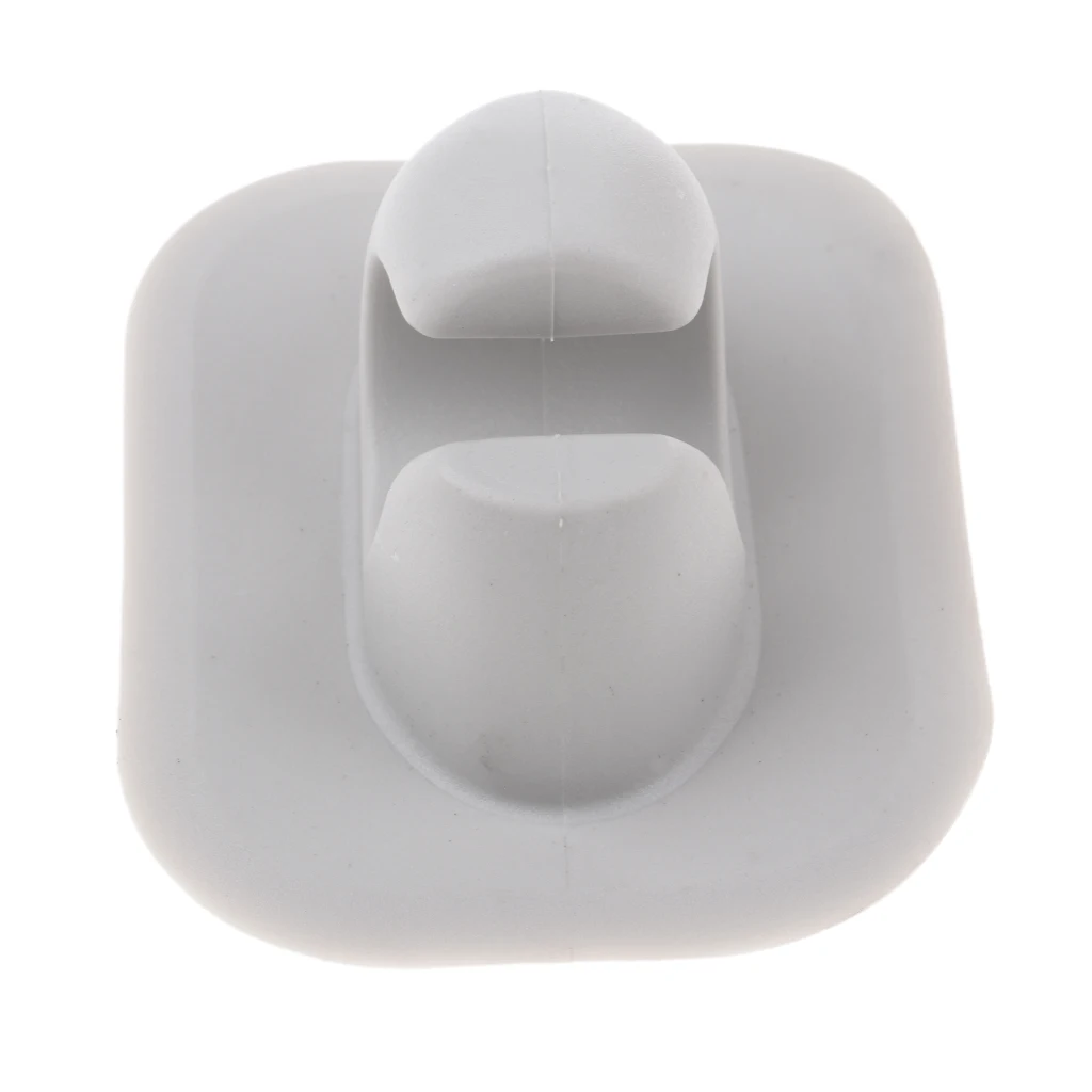 Deluxe PVC Kayak Canoe Fishing Boat Paddle Clips Pole Holder Mount Patch Accessories - Strong & Durable - 10.4 x 7.9 cm