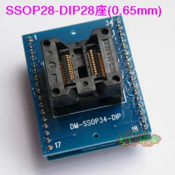 

SSOP28 to DIP28 Burning Block Test Block Programming Block