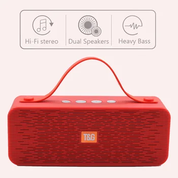 

Bluetooth Speaker Giant Cuboid Portable Outdoor HD Bar Music Player Wireless FM Radio TF AUX Speaker