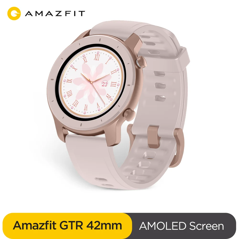 Original Global Version Amazfit GTR 42mm Smart Watch 5ATM waterproof
Smartwatch 12 Days Battery Music Control For Android IOS