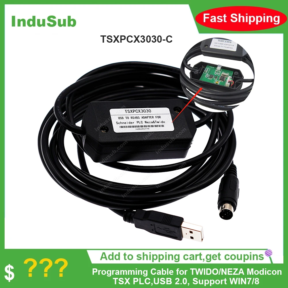 Tsxpcx3030 C Suitable Programming Cable For Schneider Twido Neza Modicon Tsx Plc Usb 2 0 Support Win7 8 Wires Cables Aliexpress Tsxpcx3030 C Suitable Programming Cable For Schneider Twido Neza Modicon Tsx Plc Usb 2 0 Support Win7 8 Wires Cables Aliexpress