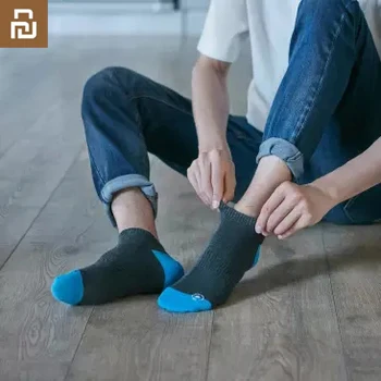 

5pcs New Youpin UREVO Life Lycra antibacterial men's socks AAA antibacterial Lycra elastic fiber