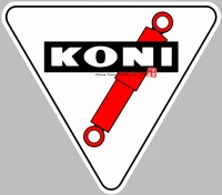 is suitable for Koni impact label applique  bumper, door, window, wall, racing stickers