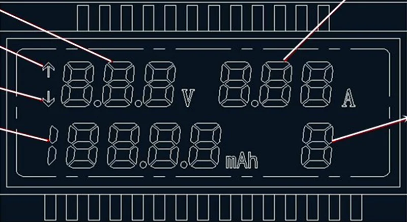 Мини Портативный ЖК-детектор USB Вольтметр Амперметр мобильное зарядное устройство Емкость Тестер измеритель напряжения тока зарядки монитор