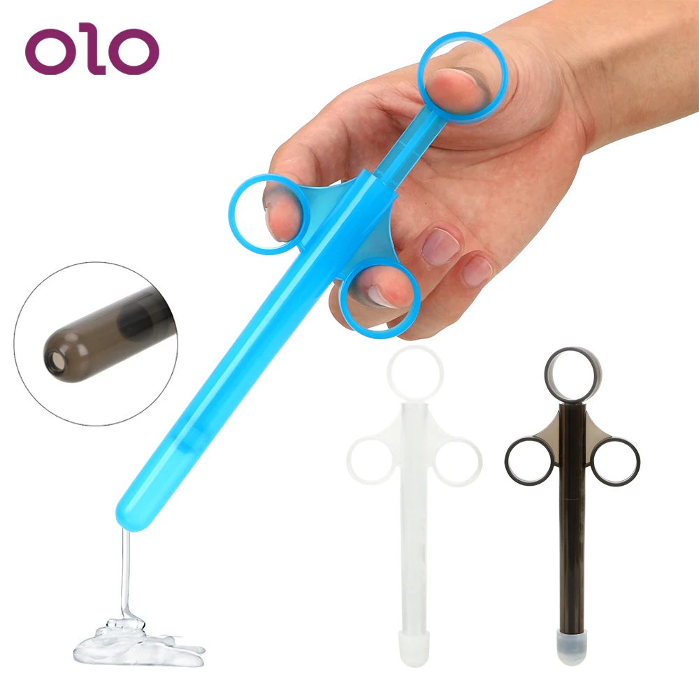 OLO Lube Launcher Anal Vagina Clean Sex Tools Enema Inject Oil Feminine Hygiene Product Portable Lubricant