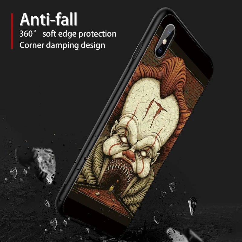 Чехол для телефона iphone 11 Pro Max XR XS MAX X Pennywise Clown Float It Apple 8 7 6 5S s Plus Силиконовый ТПУ