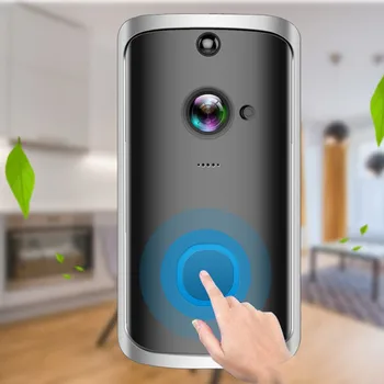 

Smart Wireless Phone Door Bell Camera WiFi Video Intercom Ring PIR Doorbell