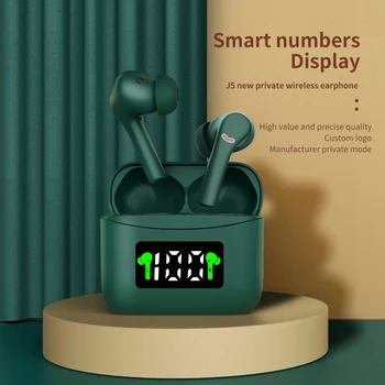 

2020 New Wireless Headphones Stereo Touch control Bluetooth Earphone TWS Sports Earbuds Headsets LED Display For All Smartphone