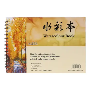 

A4 Watercolor Paper Art Artist Sketchbook Sketch Pad Drawing Painting 24 Sheet