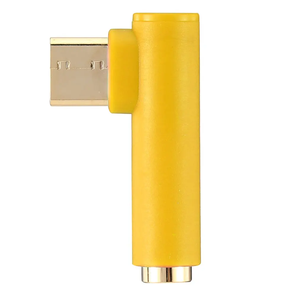 Yellow L type USB C до 3,5 мм AUX аудионаушники с кабелем адаптер type-C до 3,5 Jack кабель для наушников для huawei mate 10P20 Xiao Xiaomi Mi 6 - Цвет: Yellow
