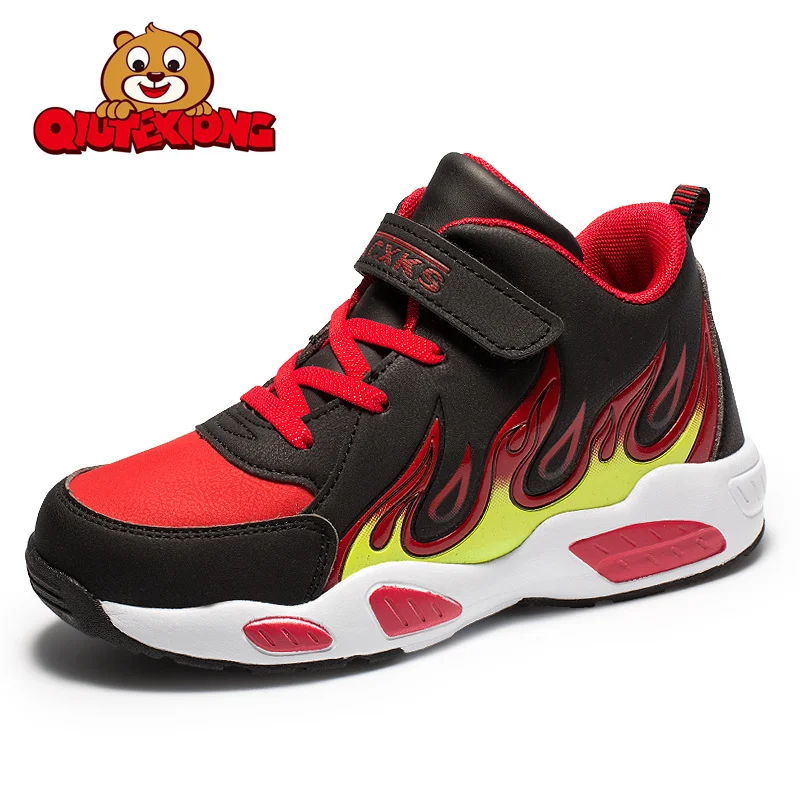 

Casual Fashion Boys Shoes Soft Breathable Light Children Sneakers Non-slip Cushioning Kids Basketball Shoes Size 31-40