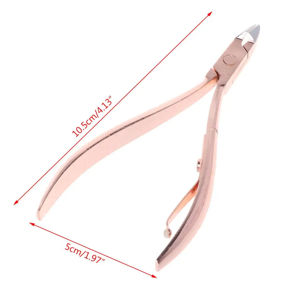 Stainless Steel Nail Art Cuticle Nipper Cutter Clipper Manicure Pedicure Tools