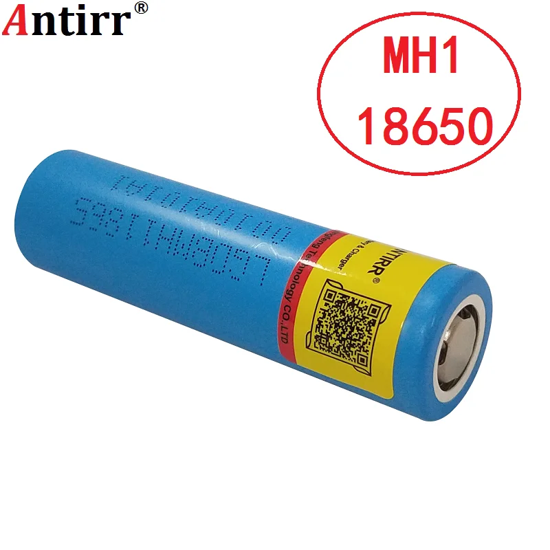 1 шт./лот оригинал 3 7 в 18650 INR18650 MH1 3200 мАч высокая мощность 10 А Аккумулятор для LG